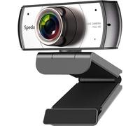 Webcam grand angle, vue à 120 degrés Spedal 920 Pro Video Conference Apprentissage à distance Caméra d'enseignement à distance, Live Streaming Full HD 1080P Web Cam avec microphone