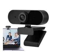 Webcam HD 720P avec microphone - Unité de diffusion réglable à 360 degrés, système d'imagerie informatique USB sans pilote, équipement de diffusion avec bouclier de confidentialité | Solution de camér