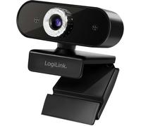 LogiLink Webcam USB UA0368 – HD avec microphone et support à pince