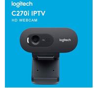 Webcam HD - Logitech - C270i - 720p - Microphone intégré - Correction automatique de la lumière