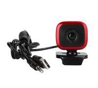 Webcam HD rotative avec microphone intégré, prête à l'emploi pour les visioconférences et la diffusion en direct sur Internet, rotation à