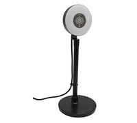 Webcam HD, USB Microphone intégré Lumière d'appoint Webcam Base Multifonctionnelle Mise au Point Automatique pour Les Cours en Ligne