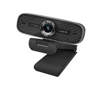 Webcam LogiLink UA0378 Full HD 1920x1080 pixels 2MP USB 2.0 avec clip de fixation compatible Windows et macOS
