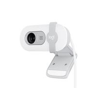 Logitech Webcam Brio 100 – Full HD 1080p, microphone intégré – Blanc
