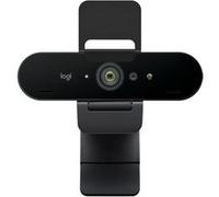 Logitech Brio 4K webcam, appels vidéo, micro anti-parasite, correction automatique de l’éclairage HD,pour Microsoft Teams, Zoom, Google Voice,Google Meet,PC/Mac/ordinateur portable/Macbook - Graphite