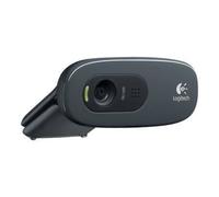 Webcam - Logitech - C270 - HD 720p - Micro intégré - Clip universel - USB 2.0