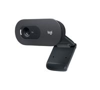 Webcam Logitech C505 HD 720p 30fps USB-A 60° microphone omnidirectionnel réduction bruit câble 2m graphite