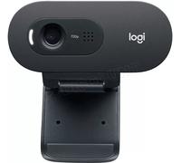 Logitech Webcam C505 HD - USB 720p, microphone longue portée - Gris/noir, compatible PC/Mac