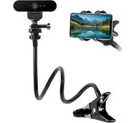 Webcam Mount:Adjustable Gooseneck Mount 24"" with 1/4"" Thread for Logitech Webcam C925e C922 C930 C920 C615 (1/4"" Thread)
