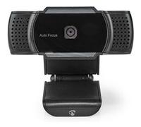 Nedis Webcam WCAM110BK – 2K@30fps, autofocus, microphone intégré – Noir