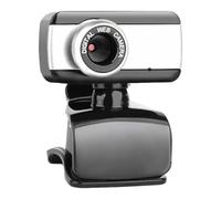 Webcam pour ordinateur portable - Connexion USB, microphone intégré, rotation à 360 degrés | Caméra Web HD pour le moniteur d'ordinateur Calling Video Streaming Configuration de l'enregistrement de bu