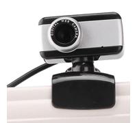 Webcam pour PC, Camera Computer Monitor-USB à 360° Spin-Webcam pour conférences webcam avec microphone et webcam légère avec webcams microphone et haut-parleurs avec webcam micro