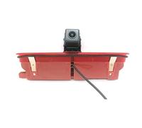 Webcam Recul Voiture AHD 1080P Lentille Dorée Feu Stop Voiture Vue Arrière Caméra De Recul Étanche Caméra De Recul pour Fiat pour Doblo 2010(Black Lens)