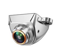 Webcam Recul Voiture Caméra De Recul AHD 1080P pour Voiture Objectif Fisheye 170° Doré Vision Nocturne Full HD Caméra De Recul Avant pour Véhicule G999 Voiture Vue Arrière Caméra(Chrome-AHD1080P)
