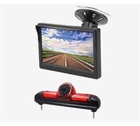 Webcam Recul Voiture Moniteur De Vue Arrière De Voiture De 5 Pouces avec Ventouse Et Support Caméra De Feu Stop Caméra De Recul pour Fiat pour Ducato