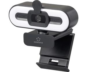 Webcam Renkforce RF-WC-190 2592 x 1944 Pixel support à pince, filetage pour
