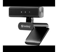 Sandberg Webcam Face-ID Mini Pro 134-44 5 MP 2592x1944 2K 30 fps USB-C Micro intégré Noir
