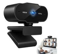 Webcam Streaming Camera pc,equipement voip Full HD 1080P 360° Rotation | 30FPS,Caméra PC USB 4MP,Ajustable pour Zoom, Skype, Streaming, Windows Linux,Play vidéo Enregistrement conférences,Bluetooth