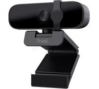 Trust Webcam Tanor – Full HD 1920 x 1080 USB avec micro – Noir