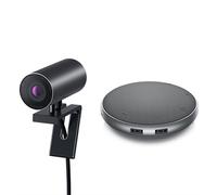 Webcam UltraSharp Dell et Haut-parleur Dell avec adaptateur multiport
