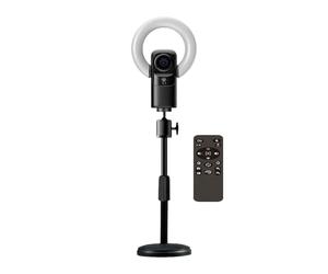 Webcam USB 2160p avec câble de 150 cm et télécommande 17 pour bureau à domicile, caméra vidéo de conférence USB