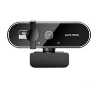 Webcam USB 4K, 1 paquet, caméra vidéo haute définition, design ABS compact, pour les cours en ligne et le streaming en direct (4 K)