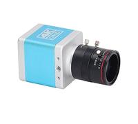 Webcam USB avec Monture C/CS 6-12 mm Objectif Manuel 4K@30fps UVC caméra pour Mac Win OS X Linux, caméra Industrielle USB, caméra à Mise au Point Variable 41MP (Prise UE)