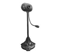 Webcam USB avec son supérieur et pivote à 360 degrés pour les cours virtuels et les amateurs de jeux vidéo