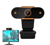 Webcam USB - Caméra de diffusion en direct - webcam d'ordinateur portable Auto avec un angle de visualisation large, sans pilote pour un ordinateur de bureau de bureau PC haute définition qui re