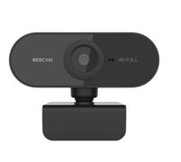 Webcam USB HD 1080p avec mise au point automatique, microphone intégré, base pivotante à 360°, caméra d'ordinateur plug-and-play pour ordinateur de bureau, ordinateur portable, vidéoconférence