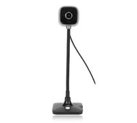Webcam USB pour Ordinateurs Portables, Caméras D'ordinateur Full HD 1080p avec Micro, Réduction du Bruit, Angles Réglables à 360 °, sans Pilote, pour Vidéoconférence