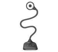 Webcam USB réglable pour documents d'enseignement à distance avec éclairage LED à 3 niveaux pour enseignants