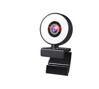 Webcam Webcam 4K Mini Web Camera for PC Computer Laptop with Microphone Auto Focus Light Video Webcam 1080P 2K Live Web Cam Accessories for Recording Calling Conferencing Gaming (1080P (with Tripod)