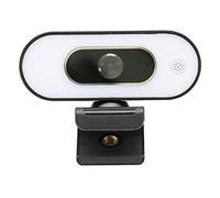 Webcam webcam véritable 1080p Full HD grand angle 3 niveaux de luminosité avec microphones et trépied pour vidéoconférence