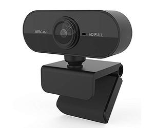 Webcam with Microphone, 30FPS Full HD 1080P Webcam Video Camera for Computers PC Laptop Desktop, USB Plug and Play, Conference Study, Meeting, Video Calling, Live Streaming