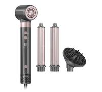 webeauty Double Tension 4in1 Sèche Cheveux Nouvelle Mise à Jour,110,000 TR/Min, 30M/S,1400W Seche Cheveux Professionnel avec Boucleur Automatique,Diffuseur, 500 Millions d'ions Négatifs Airstyler