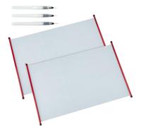 WEBEEDY 2 pièces de Tissu D'Écriture et de Dessin à L'Eau avec 3 pinceaux Tapis de Calligraphie Chinoise Réutilisable Sans Encre Toile Magique pour L'Eau pour la Calligraphie 64x43.5cm