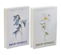 WEBEEDY 2 Styles Concertina Watercolor Book de Carnet de Croquis Portable en Accordéon à Reliure Rigide pour Journal de Voyage Cahier de Peinture Aquarelle 300GSM pour DIY Scrapbooking 10.8x16.2cm