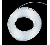 WEBEEDY 30 Yards Rouleau d'Ossature Plastique Transparent pour la Couture, 1.5mm Clear Corset Boning Strip pour DIY Handmade Lingerie, Underwear, Wedding Dress