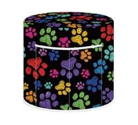 WEBEEDY Housse Antipoussière pour Appareils de Cuisine,Housse 6 Quarts pour Instant Pot,Cuiseur sous Pression,Friteuse sans Huile Cuiseur à Riz & Marmite,Housse Décor avec Poignée Supérieure Poches
