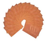WEBEEDY Lot de 20 rouleaux de papier cadeau en forme de pain marron pour baguette, toast, nourriture, anniversaire, Noël, fête de cuisine