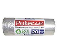Webeingstore Bama Poker SAK, Sacs Poubelle, 60 x 65 cm, 10 boîtes de 20 Sacs