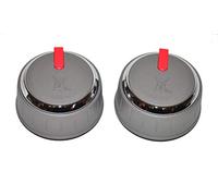 Weber 66048 Set of 2 Control knobs for Genesis II E/SE Series (Model Years 2017 and Newer).