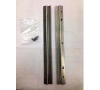 Weber 88203 11-1/2" Catch Pan Rails with 2 Hex Screws for Genesis Silver B/C w/ 3 holes