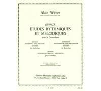 Weber Alain - 15 Etudes Rythmiques et Melodiques Pour La Contrebasse