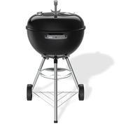 Weber Barbecue à charbon Bar‑B‑Kettle (2026) – 47cm, émaillés, thermomètre – noir/argent