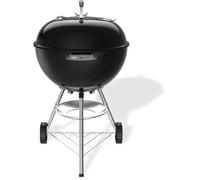 Weber Grill Barbecue à charbon Bar-B-Kettle (2026) – grille 57 cm, couvercle émaillé, noir/argent