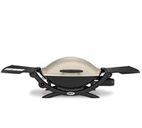 Weber Barbecue à gaz Q2000 55 x 39 cm avec tables latérales rabattables en titane (53060079)