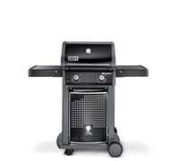 WEBER Barbecue a gaz Spirit II E-310 GBS 1/2 plancha emaillee - 1/2 grille emaillee