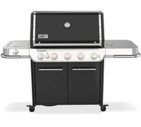 Weber - Barbecue Gaz Summit Fs38 E Black 5 Brûleurs Sur Chariot, 91x49 Cm Réchaud Latéral